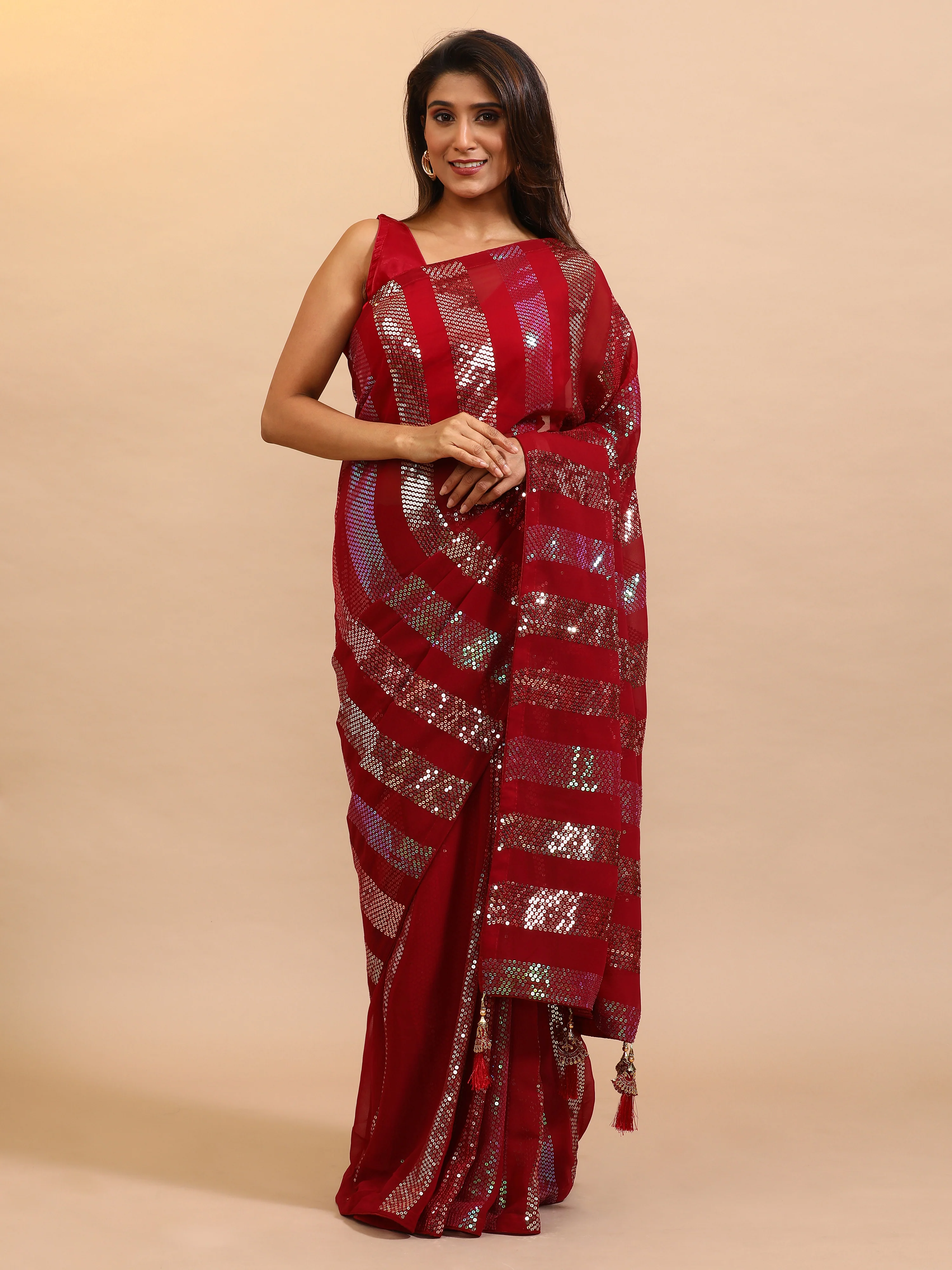 Flamenco - Maroon - Image 4