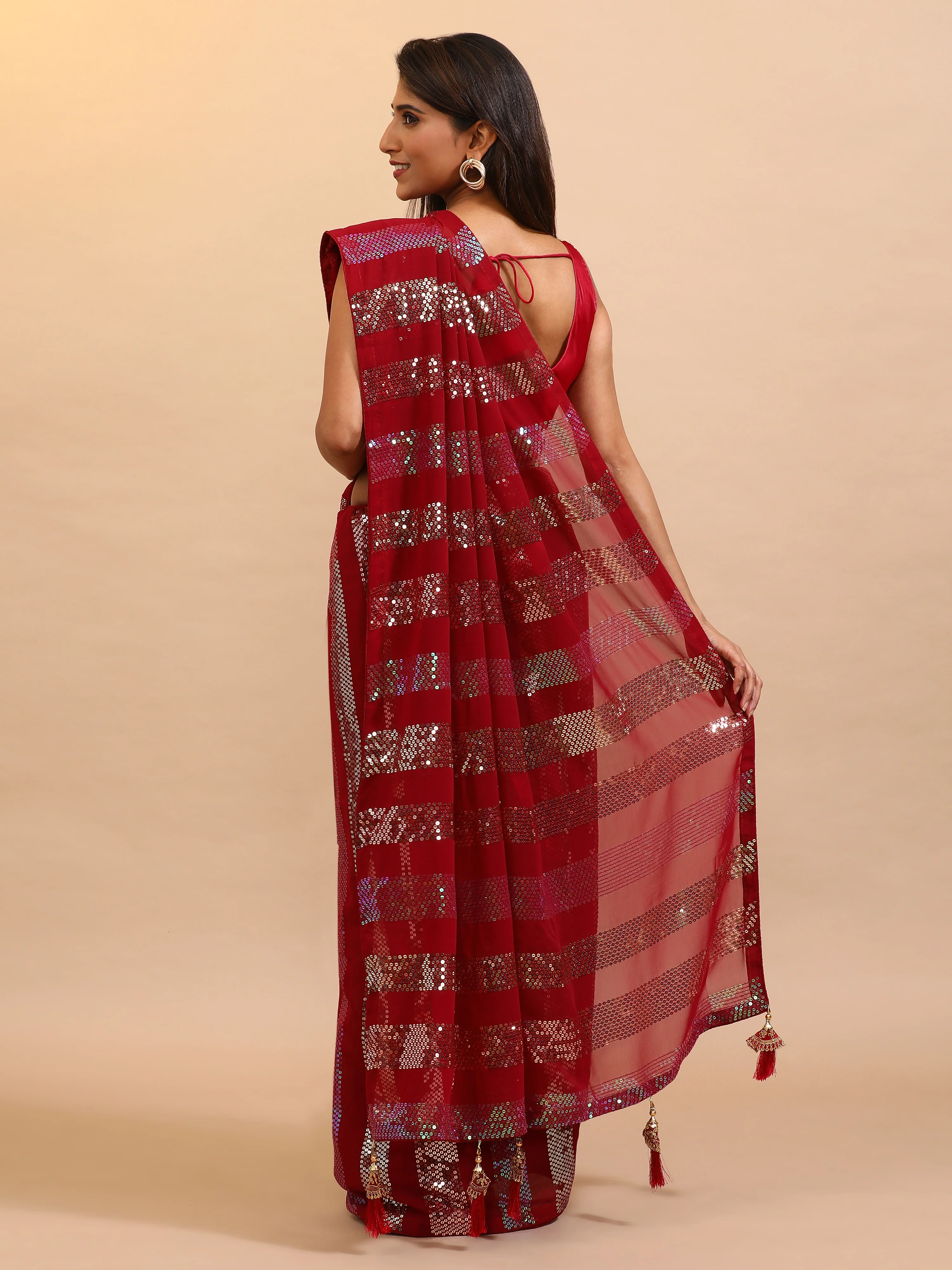 Flamenco - Maroon - Image 5