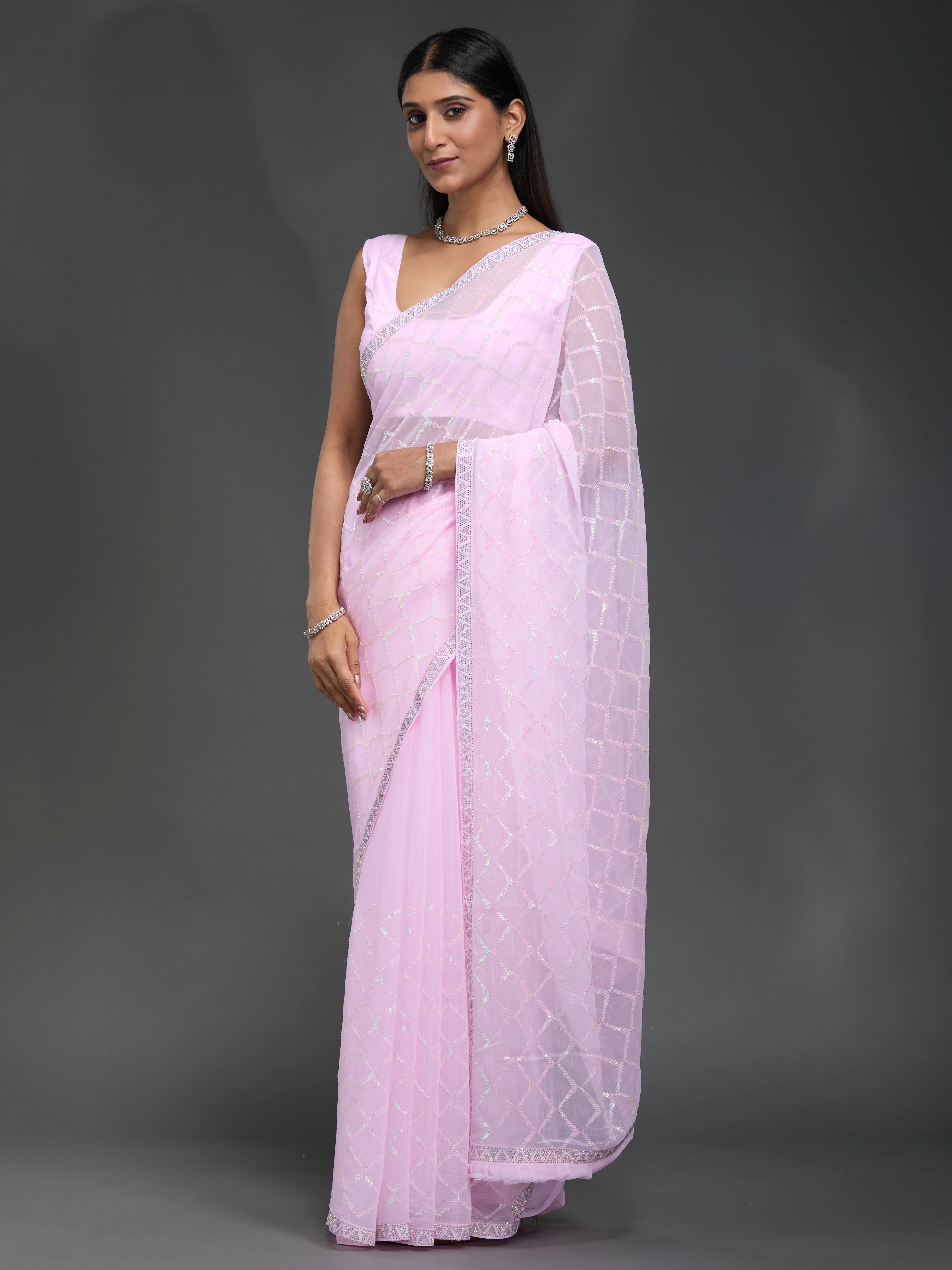 Glittering Diamonds - Baby Pink - Image 5