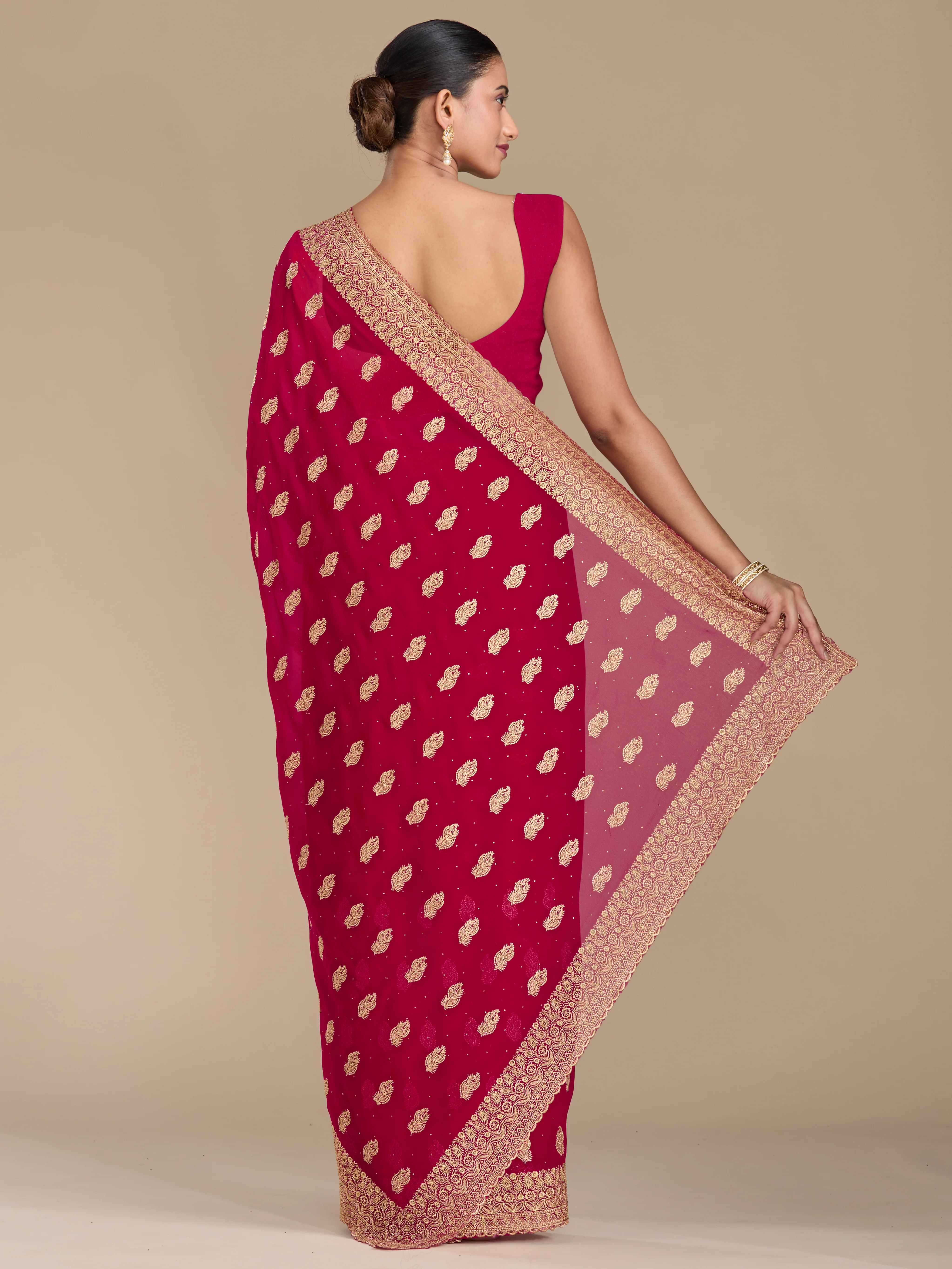 Prisha - Maroon - Image 6