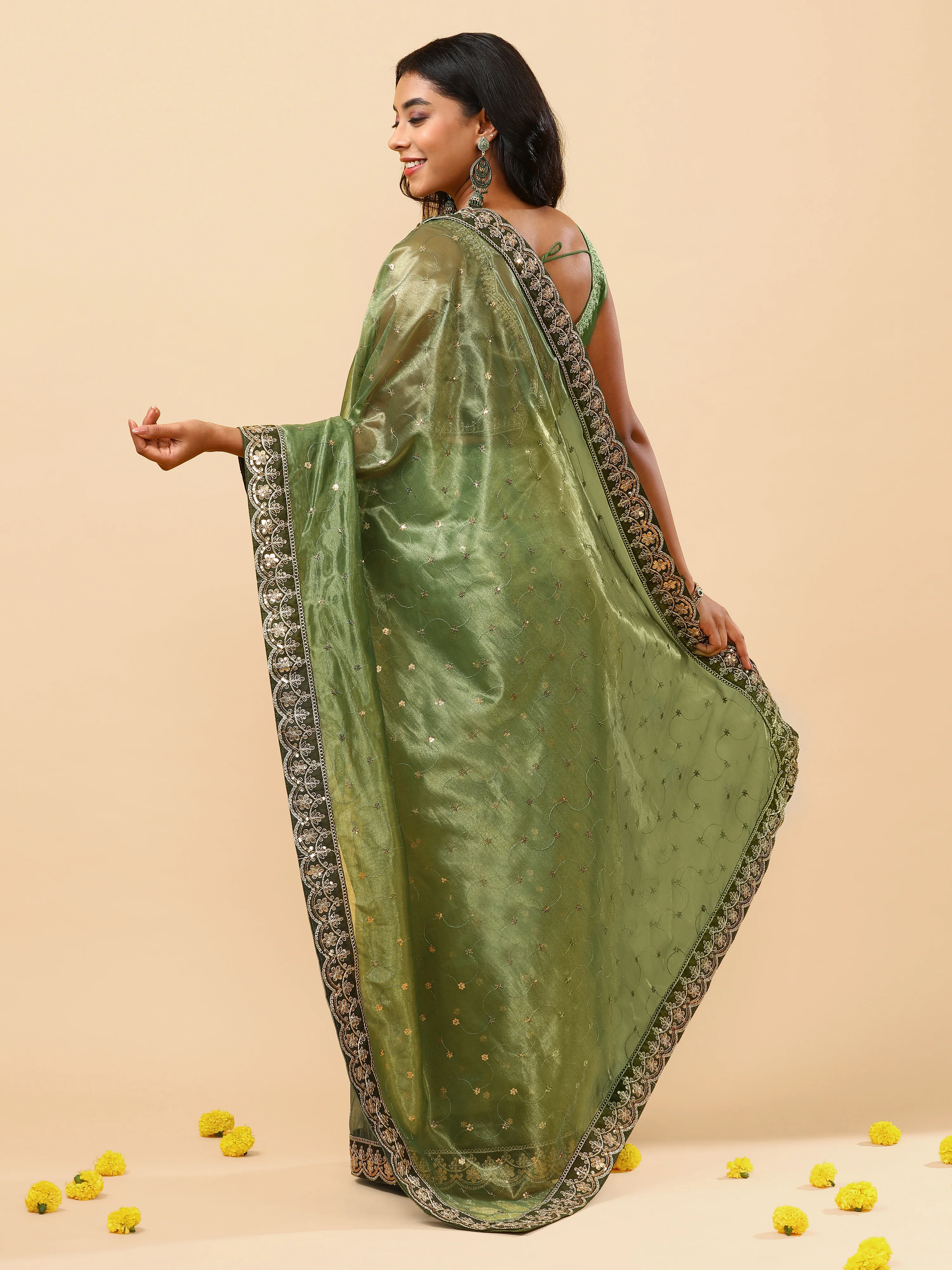 Purvai - Green - Image 5