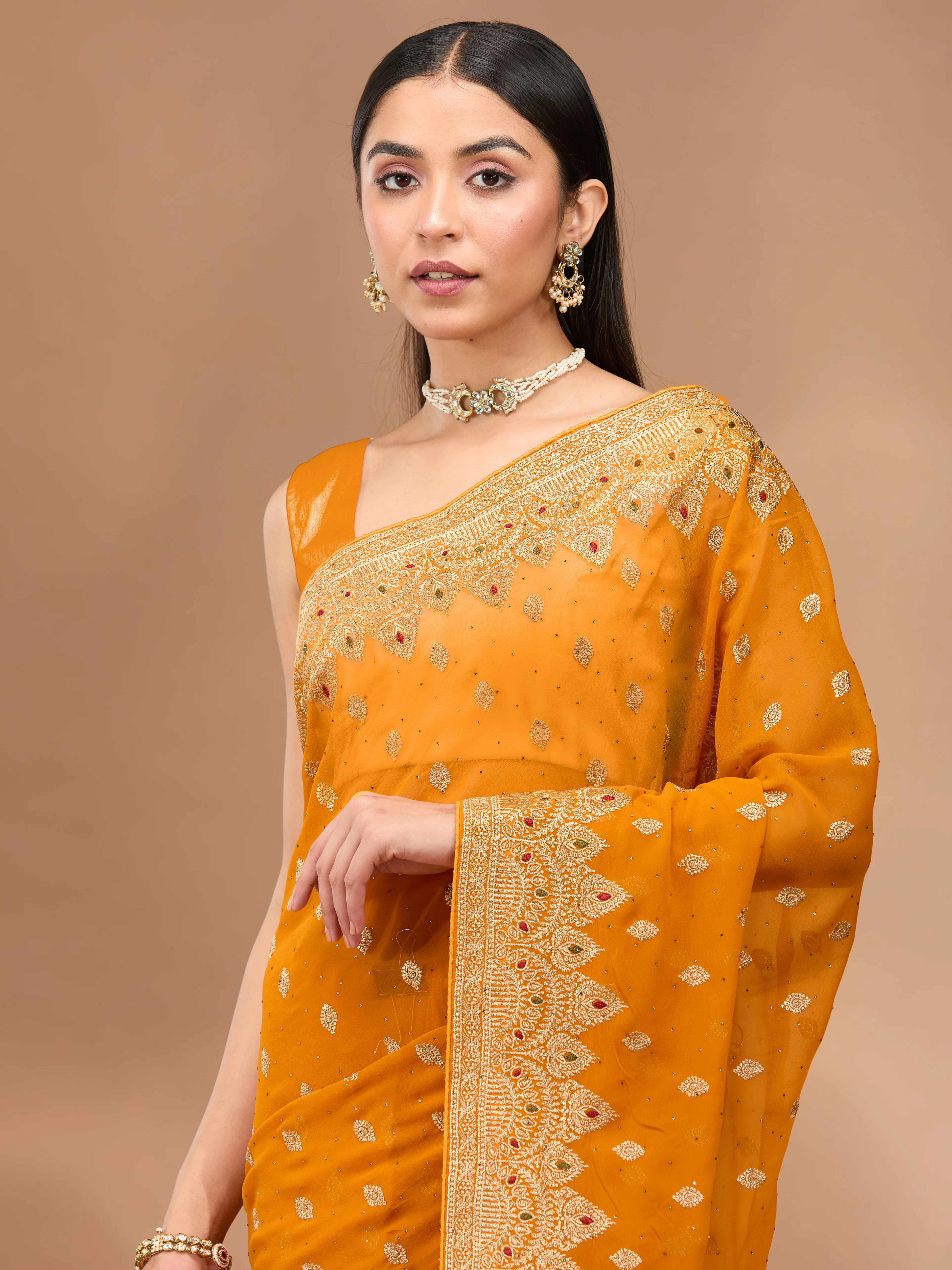 Saanvi - Orange - Image 4