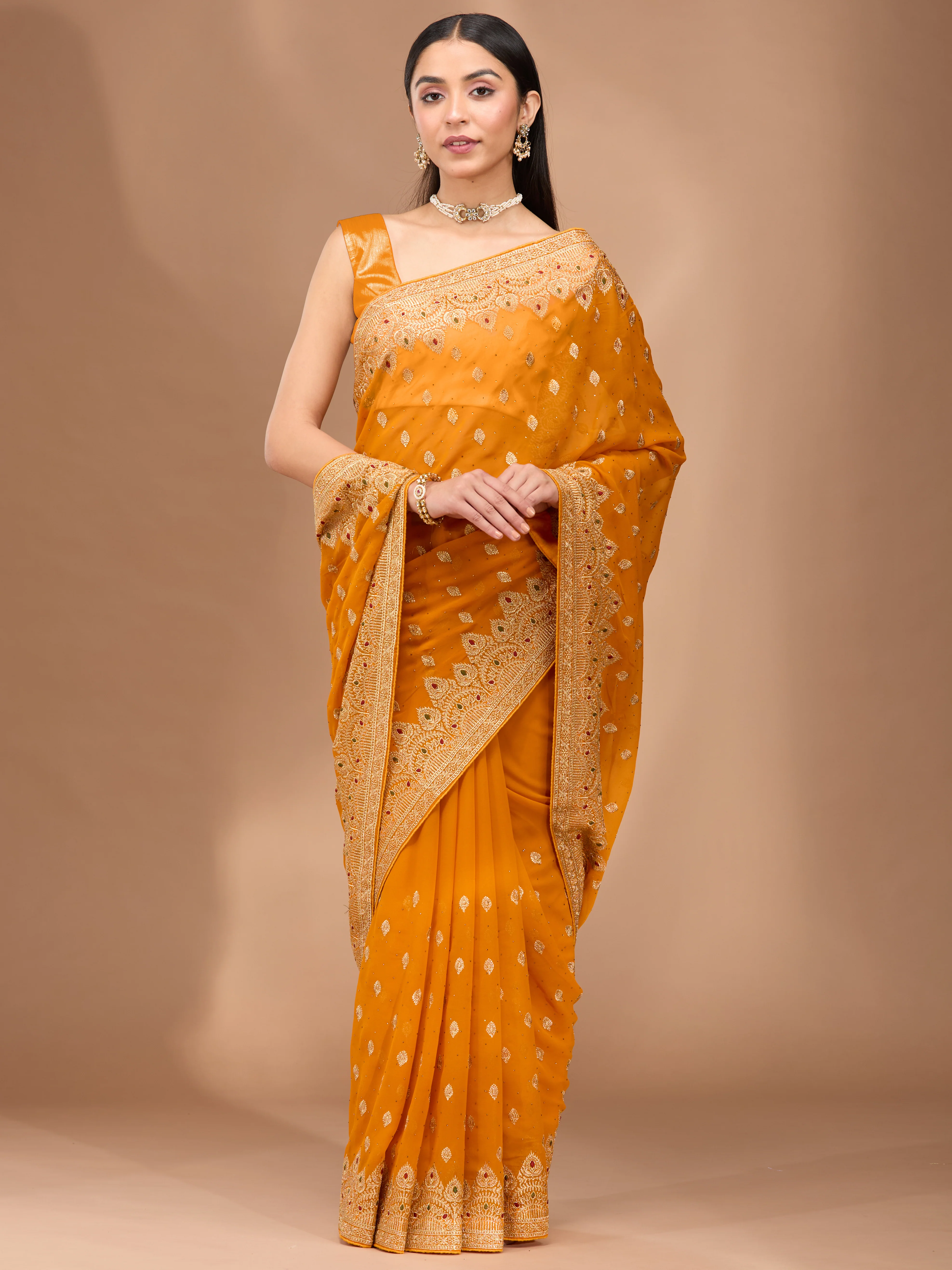 Saanvi - Orange - Image 5