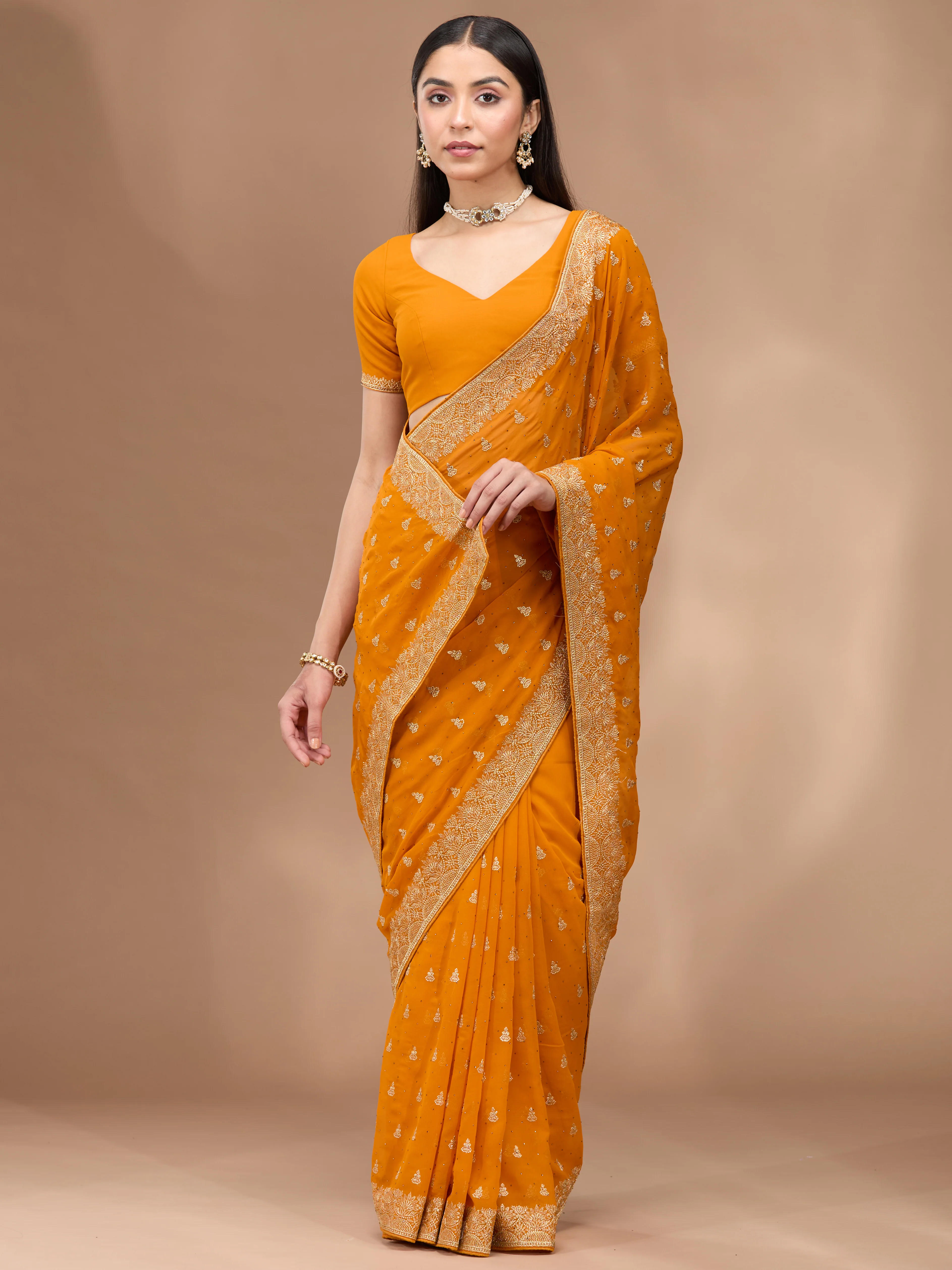 Tamanna - Orange - Image 5