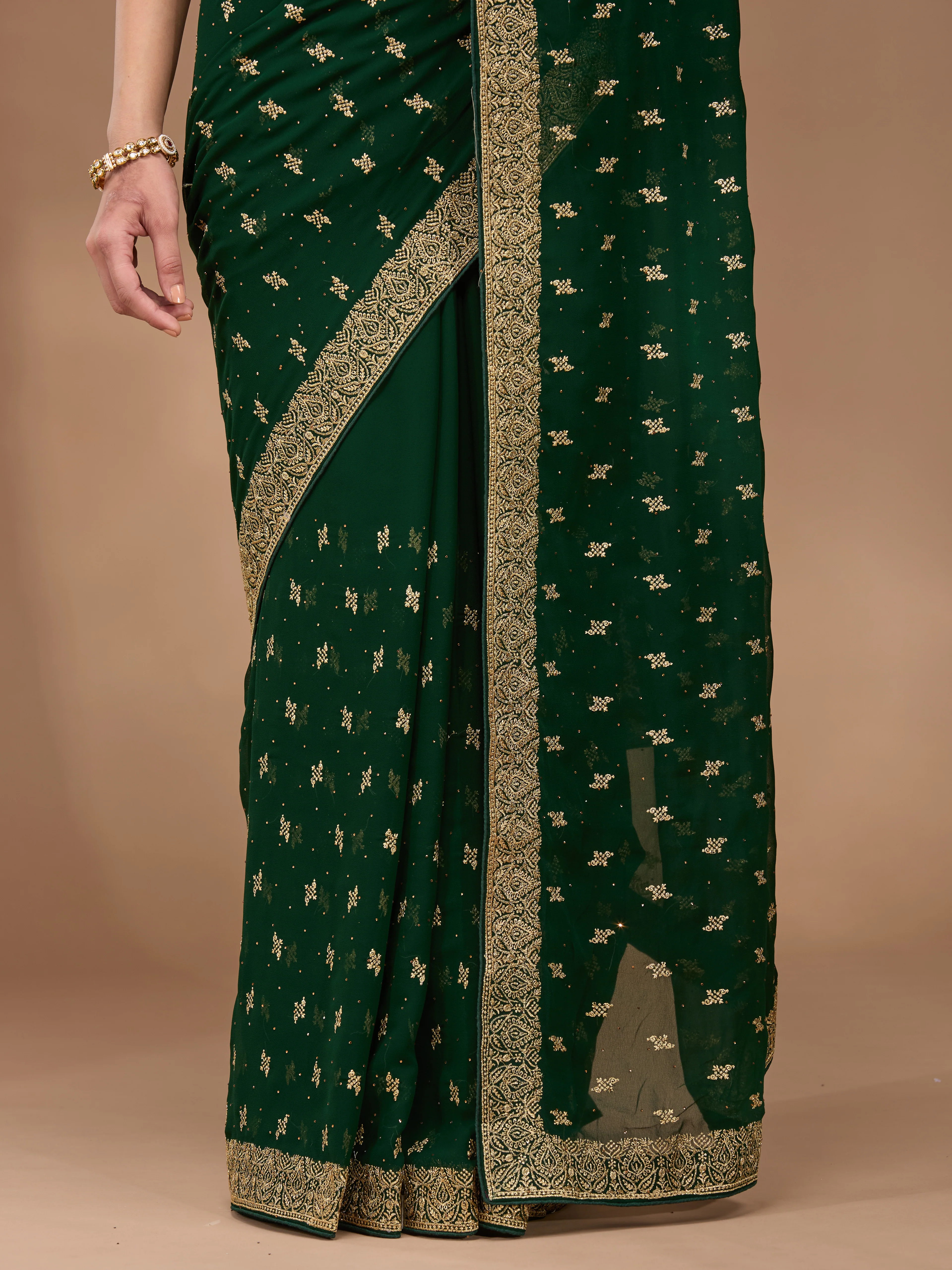 Vrinda - Emerald Green - Image 7