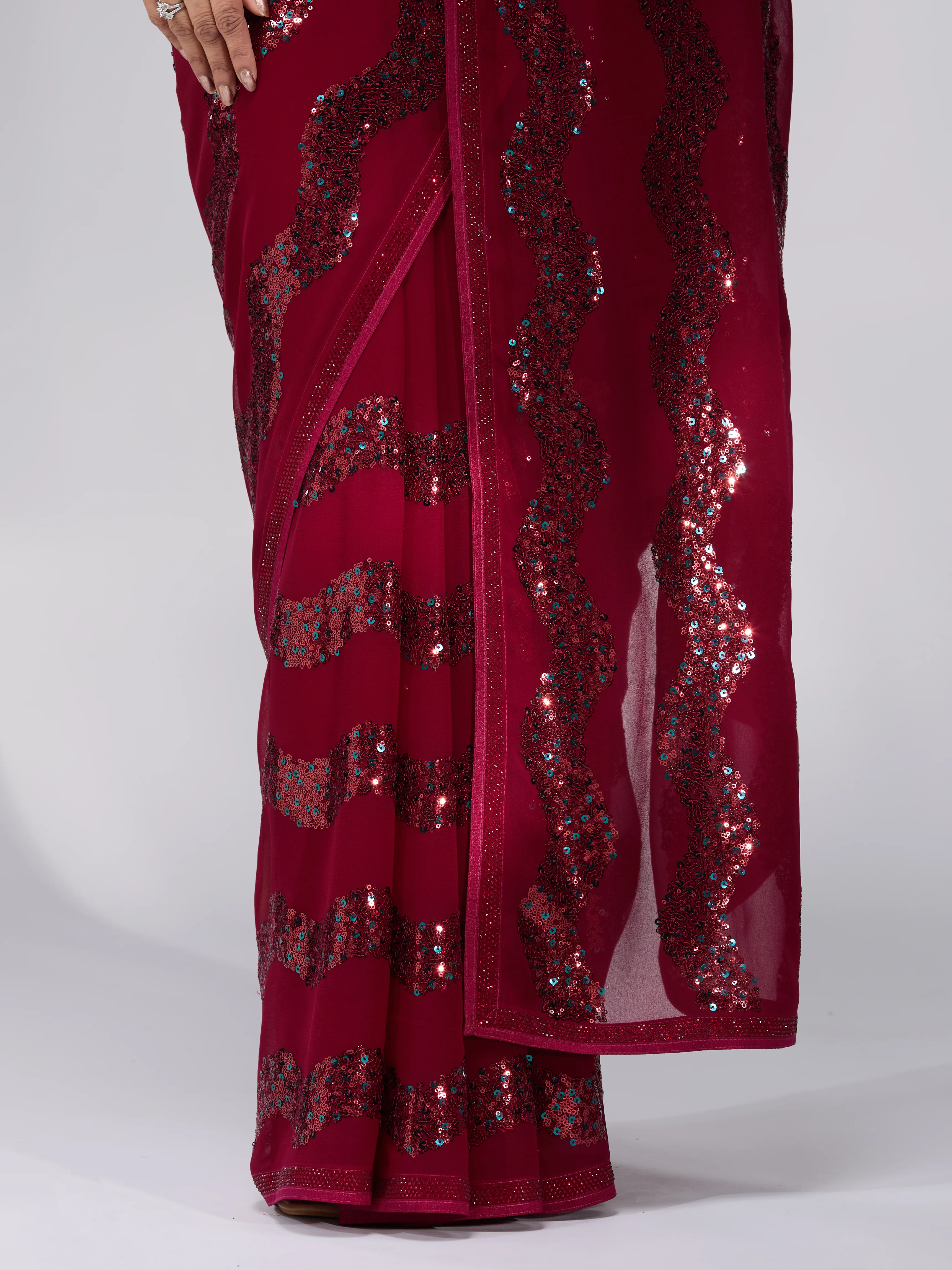Wind Chimes - Maroon - Image 7